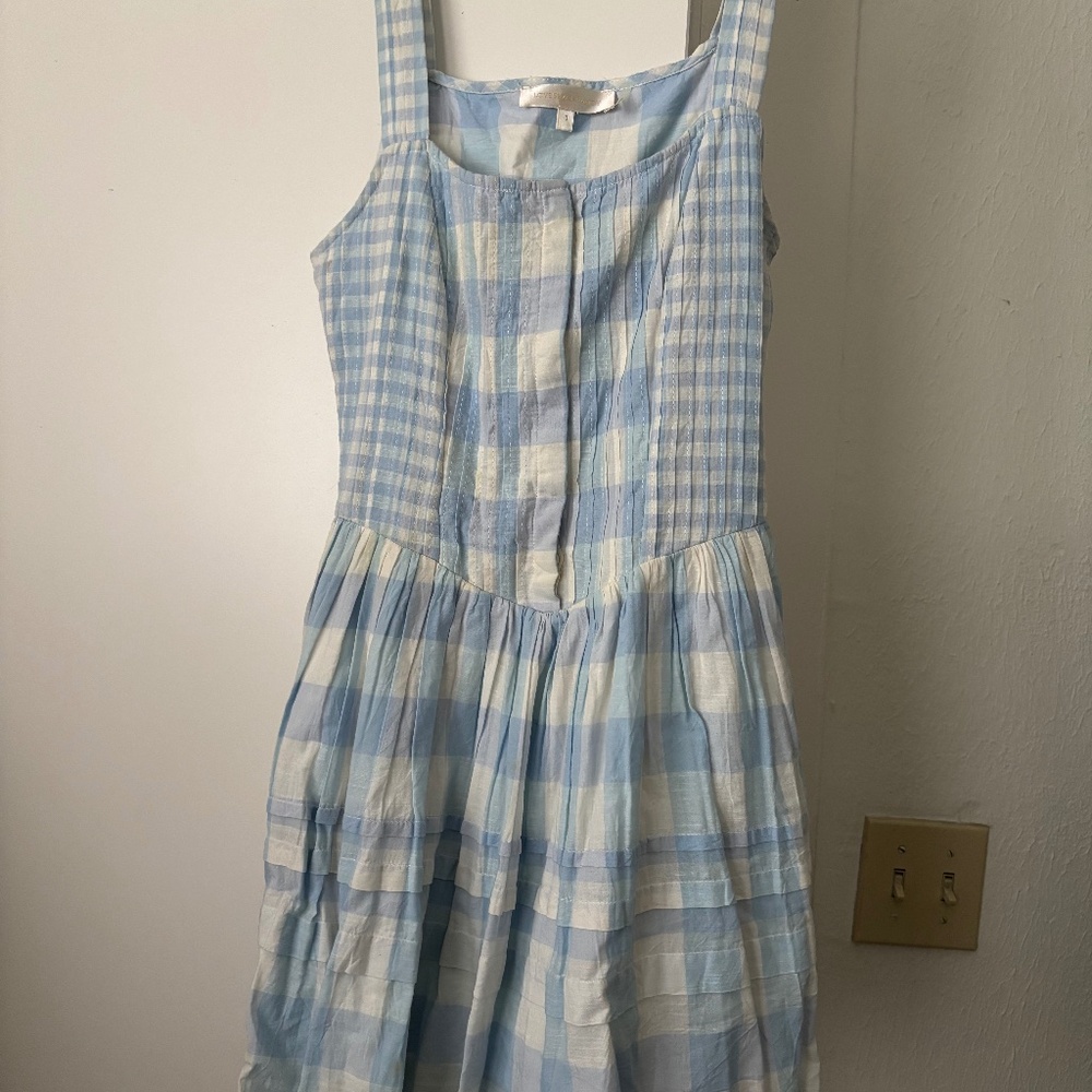 Loveshackfancy Gingham Mini Dress
